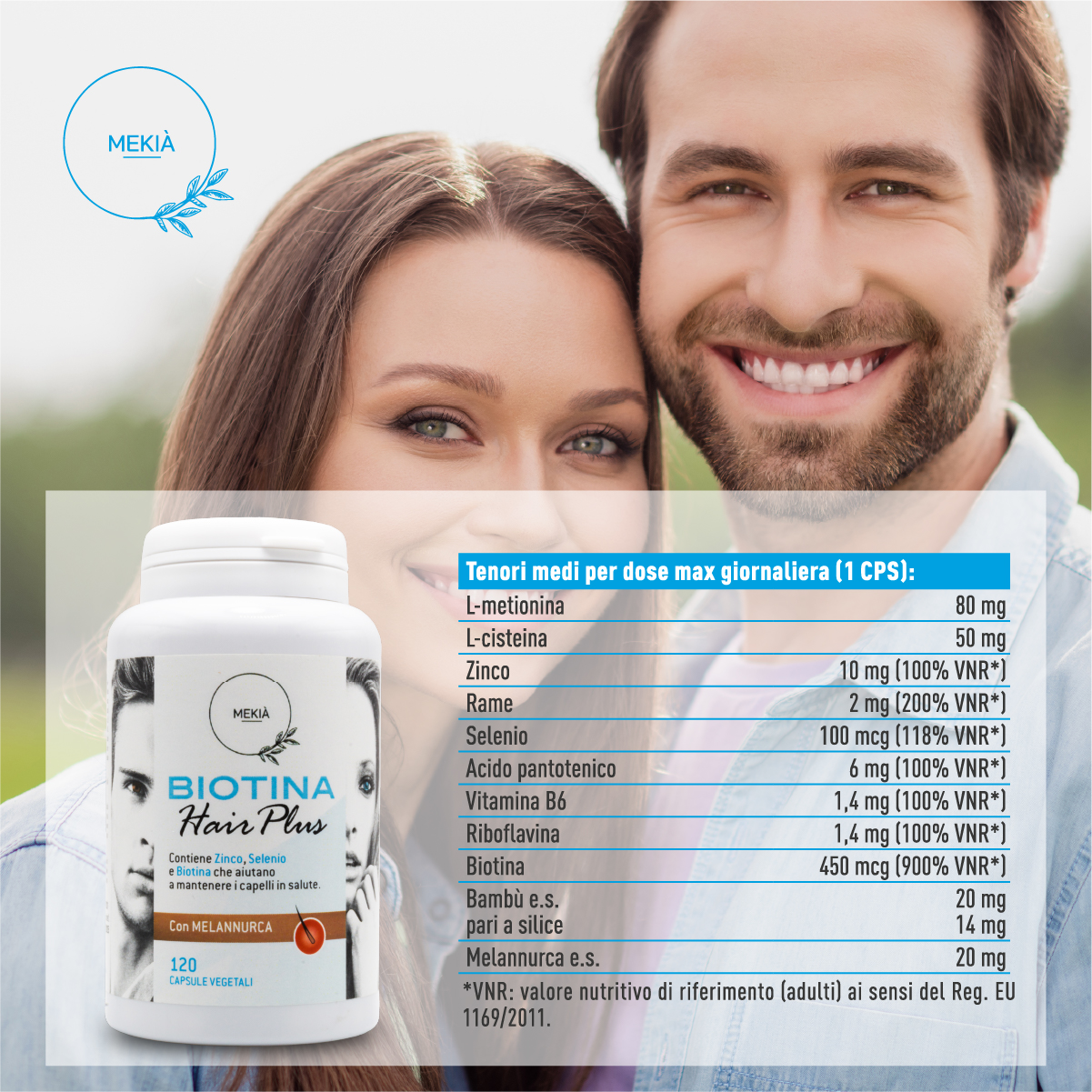 Biotina Hair Plus - Mekià - immagine 2