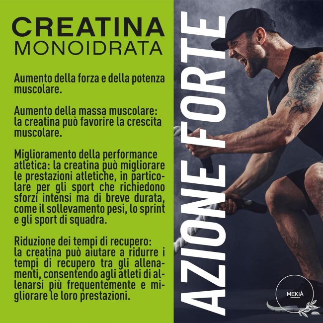 Creatina Monoidrata - Mekià - immagine 6